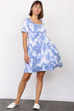Cloud Tie Dye Midi Dress