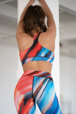 Women's Watercolor Activewear Sports Bra