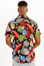 Printed Hawaiin Shirt