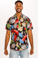 Printed Hawaiin Shirt
