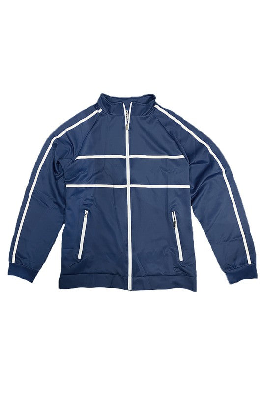 Men's Tape Stripe Track Jacket