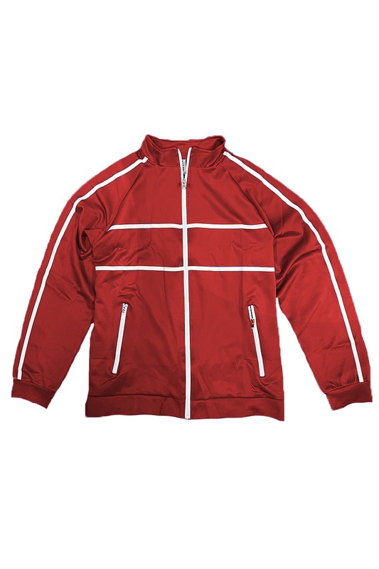 Men's Tape Stripe Track Jacket