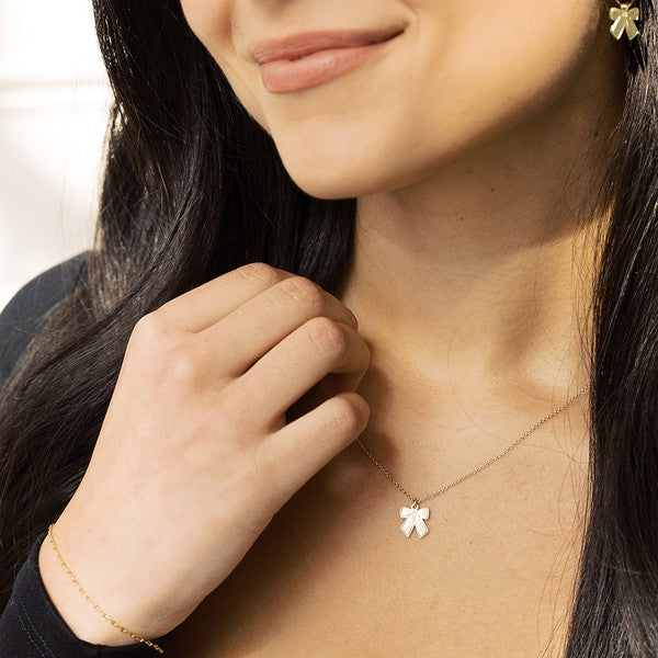 Magic Charm Bow Necklace