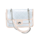 Women's High Quality Clear PVC Crossbody Bag