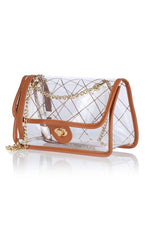 Women's High Quality Clear PVC Crossbody Bag