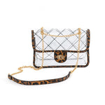 Women's High Quality Clear PVC Crossbody Bag