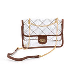 Women's High Quality Clear PVC Crossbody Bag