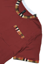 Checkered Short Sleeve T-Shirts