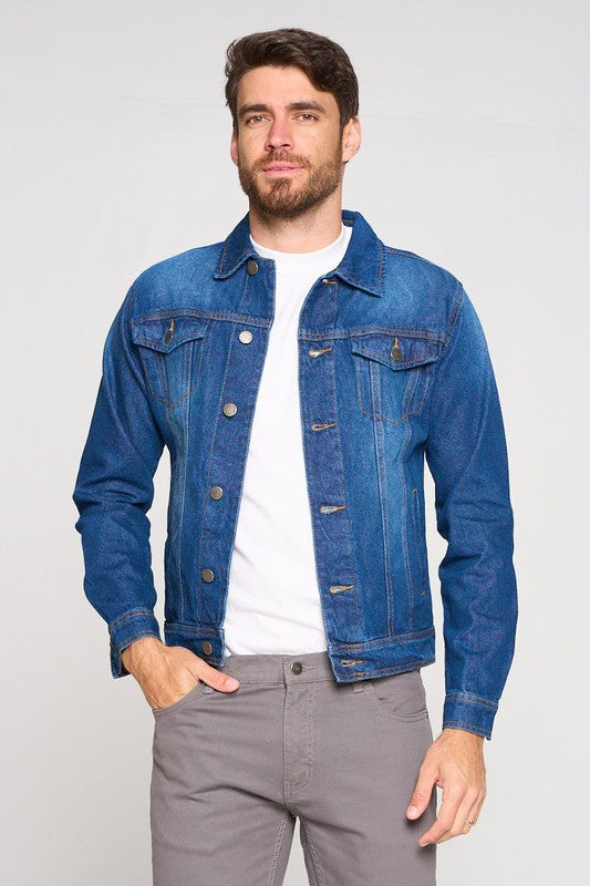 Men's Classic Denim Jacket – Timeless Style & Durability