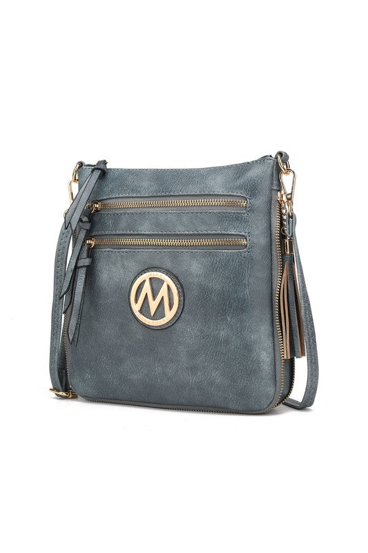 MKF Collection Women's Angelina Crossbody bag by Mia K