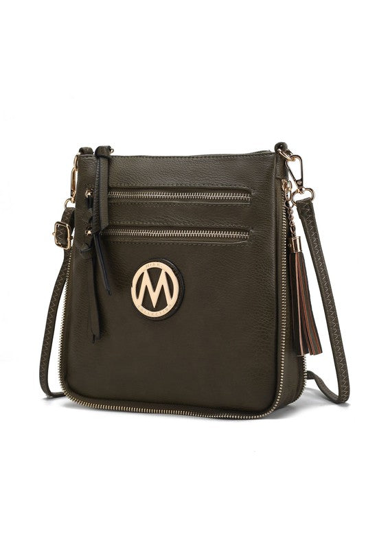 MKF Collection Women's Angelina Crossbody bag by Mia K