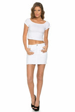 Denim Vintage Skirts Women's Jeans Mini Skirts