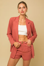 Women's Double Breasted Formal Blazer