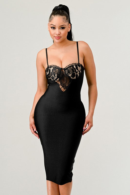 Holiday Collection Cocktail Hour Midi Dress