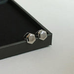 Simple Hexagonal Earrings