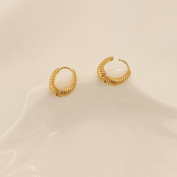 Thread Twisted Earrings