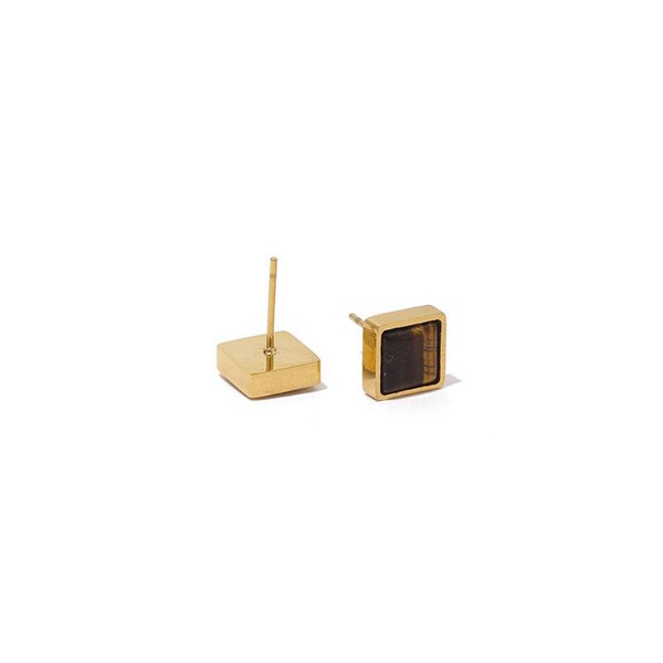 Square Stud Earrings