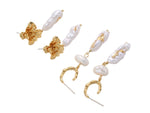 Baroque Pearl Retro Earrings