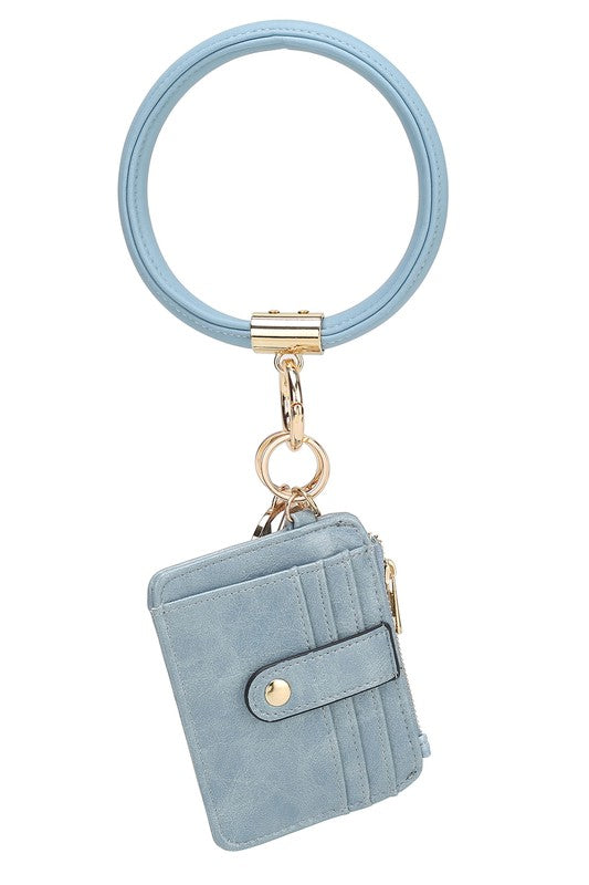 MKF CollectionVegan Leather Bracelet Keychain