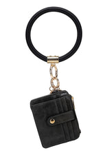 MKF CollectionVegan Leather Bracelet Keychain