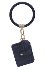 MKF CollectionVegan Leather Bracelet Keychain
