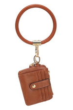 MKF CollectionVegan Leather Bracelet Keychain
