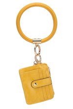 MKF CollectionVegan Leather Bracelet Keychain
