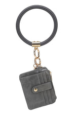 MKF CollectionVegan Leather Bracelet Keychain