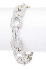 Cubic Zirconia Statement Micro Setting Bracelet