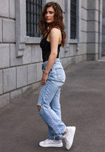 Endler Color Block Leather Sneakers