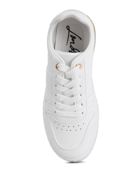Welsh Panelling Detail Sneakers