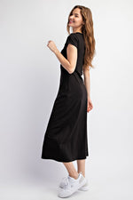 Basic T-Shirt Midi Dress