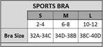 Women's Watercolor Activewear Set, Leggings and Sports Bra