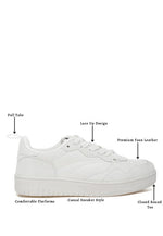 Surfer Faux Leather Casual Sneakers