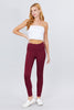 Waist Elastic Band Ponte Pants for Womens