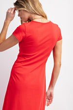 Basic T-Shirt Midi Dress