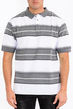 POL Men's Old School Pique Polo Shirt