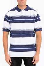 POL Men's Old School Pique Polo Shirt
