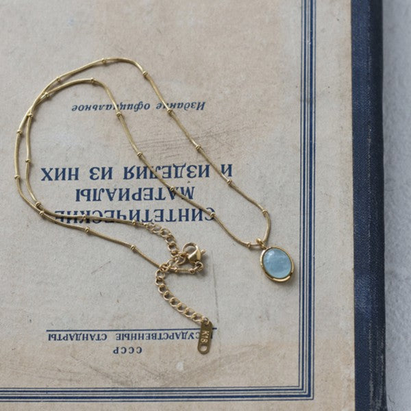 AQUAMARINE NECKLACE