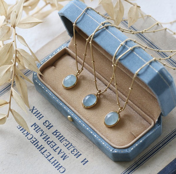 AQUAMARINE NECKLACE