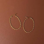 SIMPLE U-SHAPED EARRING