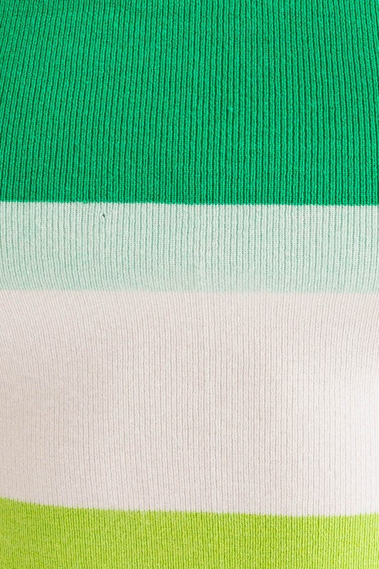 LE LIS Stripe Knit Tank