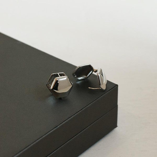Simple Hexagonal Earrings