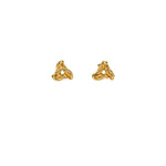 Twisted Triangle Earrings
