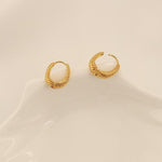 Thread Twisted Earrings