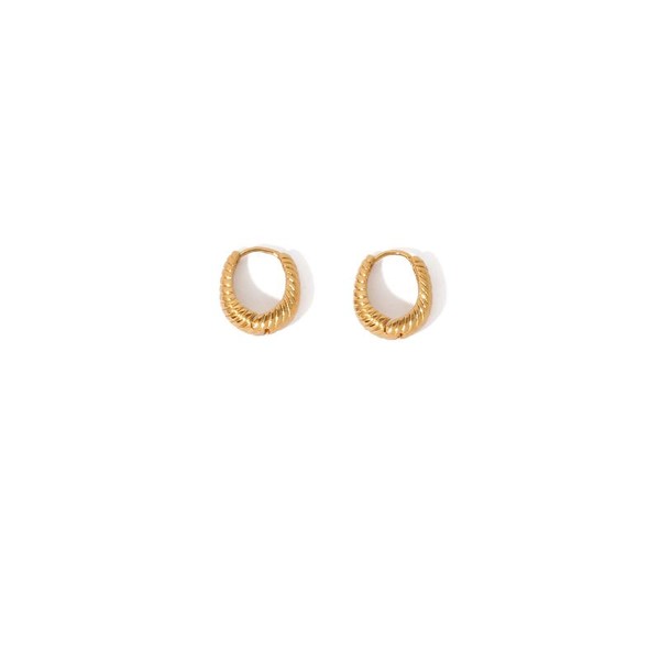 Thread Twisted Earrings