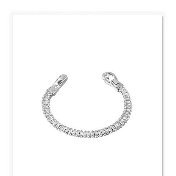 Belt Shape Zipper bracelet