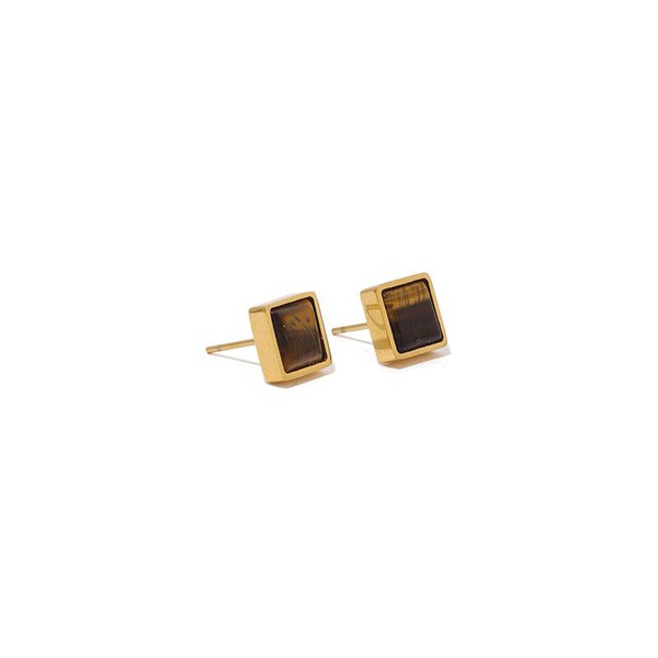 Square Stud Earrings