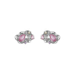 Love modeling zircon earrings