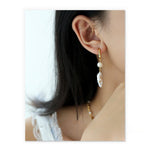 Baroque Pearl Retro Earrings